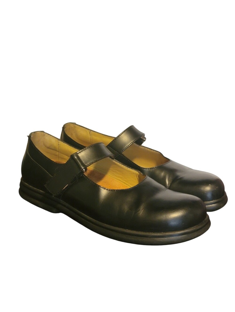 Footprints By BIRKENSTOCK Black Leather Annapolis Mary Jane Shoes 41 US 10-10.5